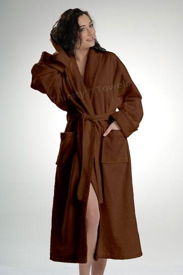 TURKISH TERRY-16 OZ. ZEN SPA SHAWL COLLAR