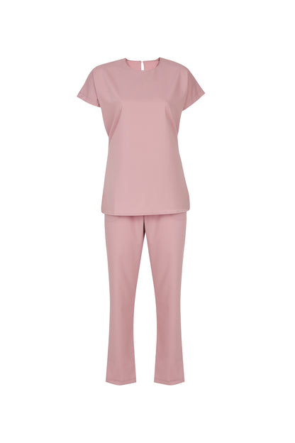 BELIZ SPA ATTENDANT AND THERAPIST UNIFORM IN DUSTY ROSE